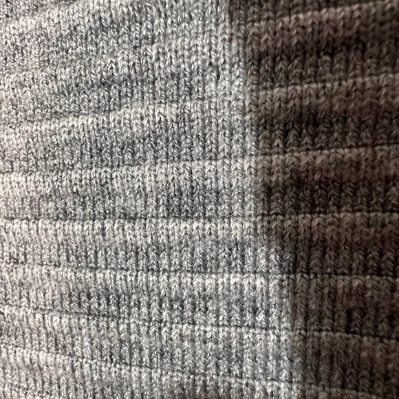 J. Jill NEW Women Textured Rayon Blend Gray  Long Sleeve Dress Easy Wear Medium - Picture 4 of 15